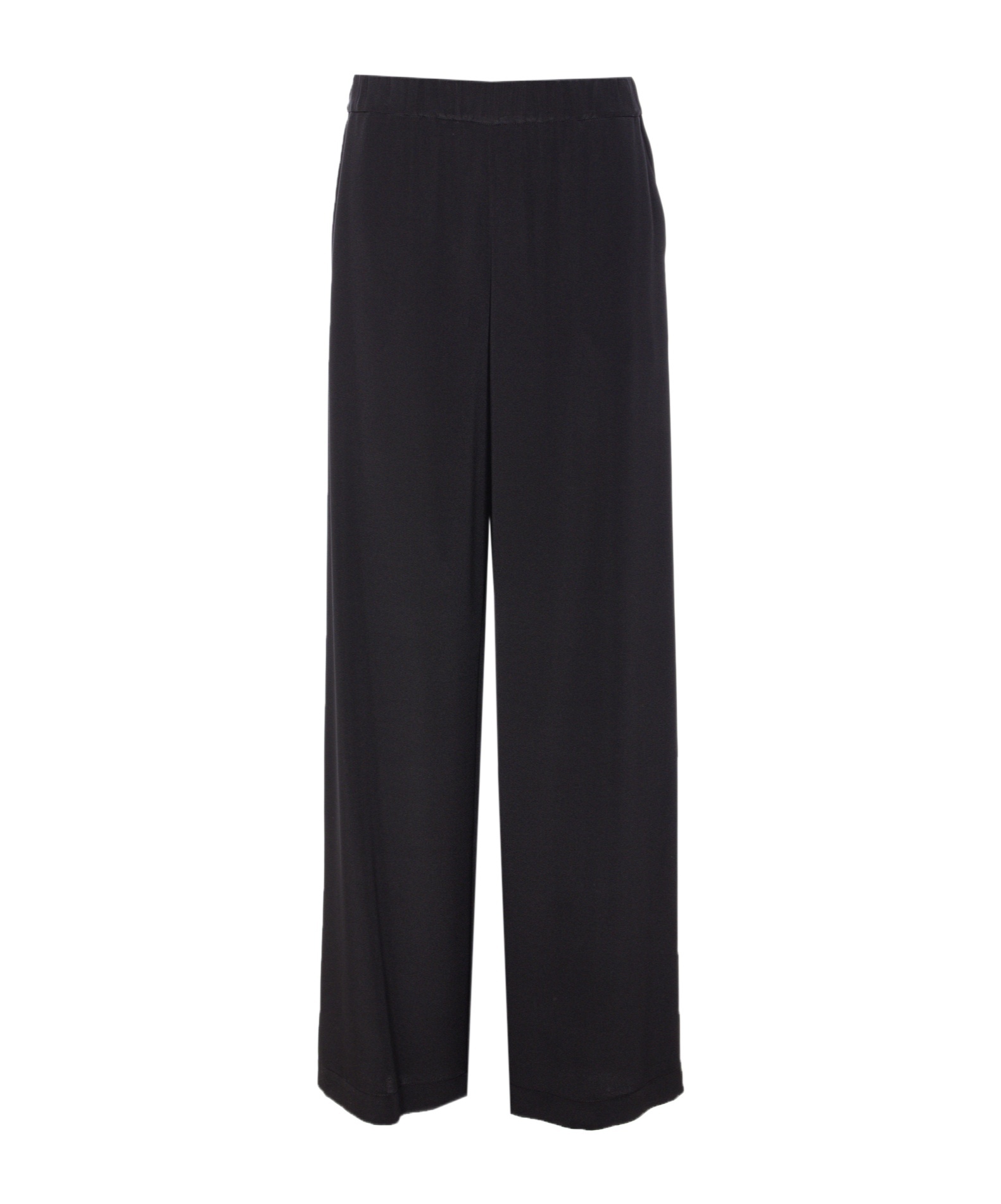 Max Mara Women Bonn Comfort Trousers In Crepe De Chine Stretch