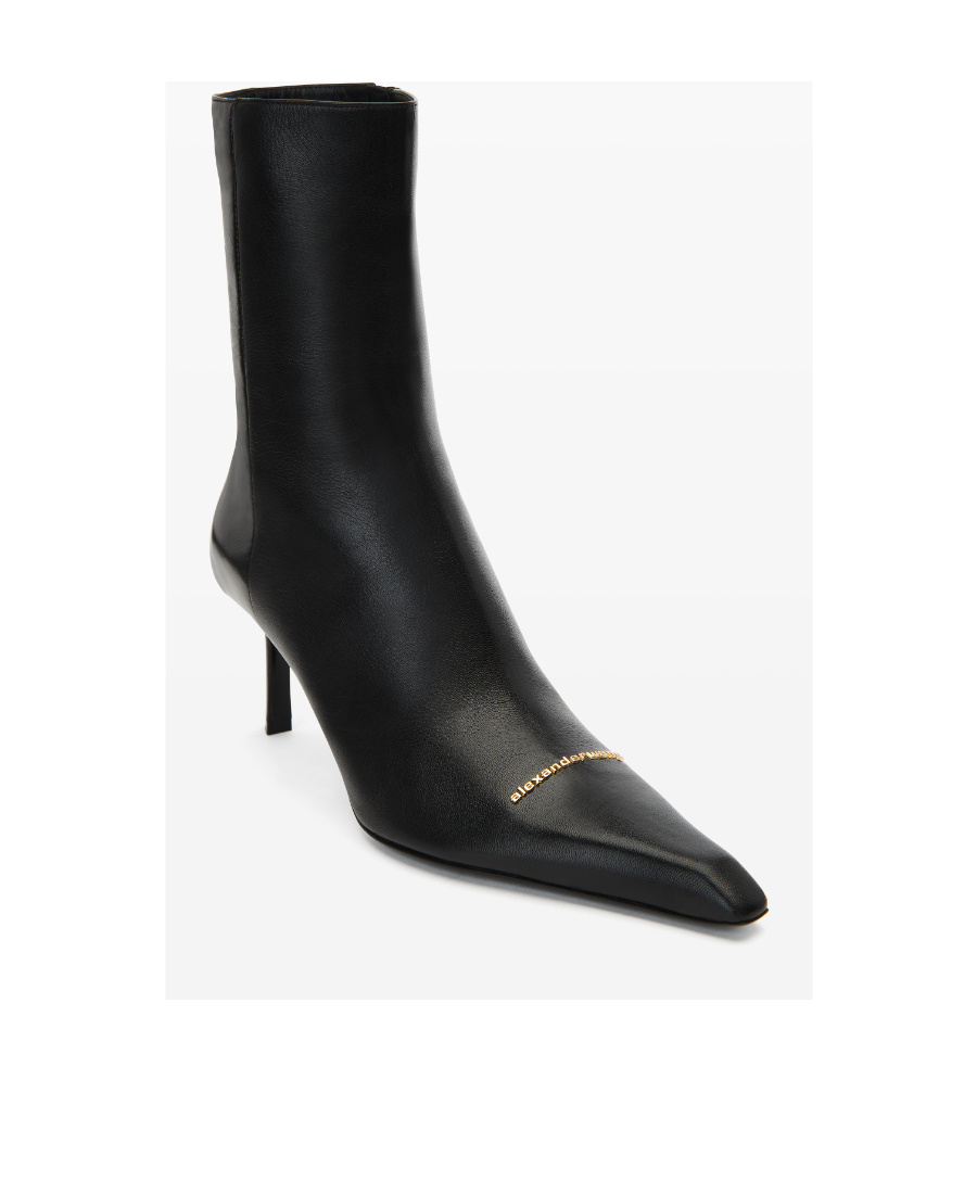 Alexander Wang Viola 60mm Leather Boots In Black