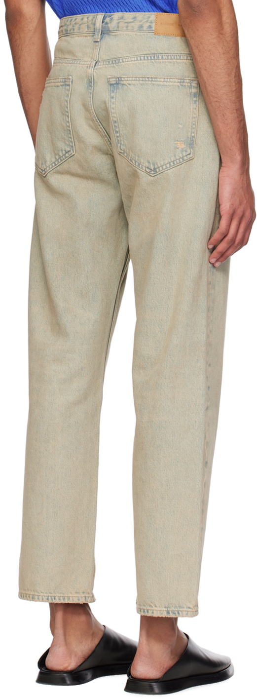 Samsoe & Samsoe Denim Trousers With Belt Loops