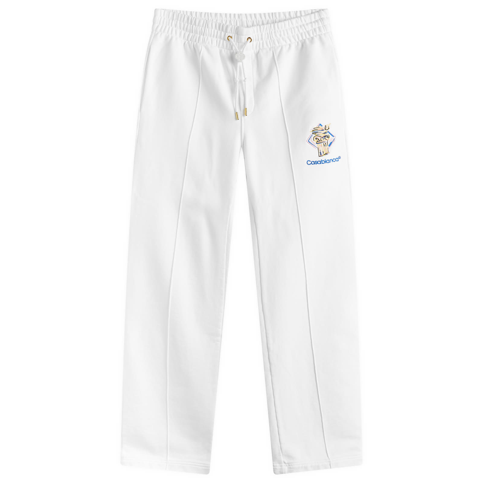 Casablanca Drawstring Sweatpants In White