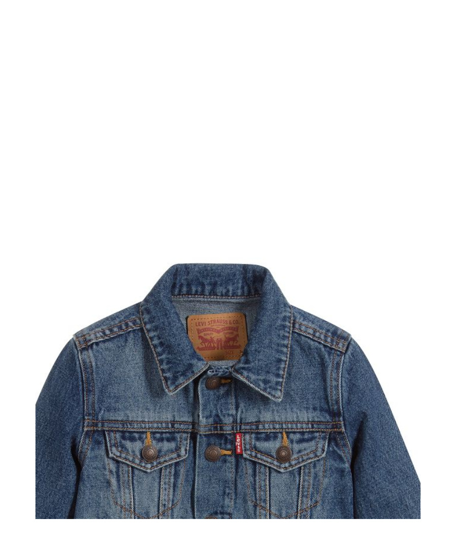 Levi's Casual Denim Jacket In Blue