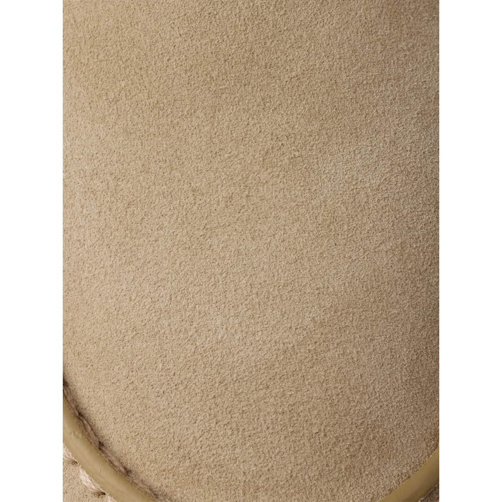 Prada Suede Shearling Loafers In Brown