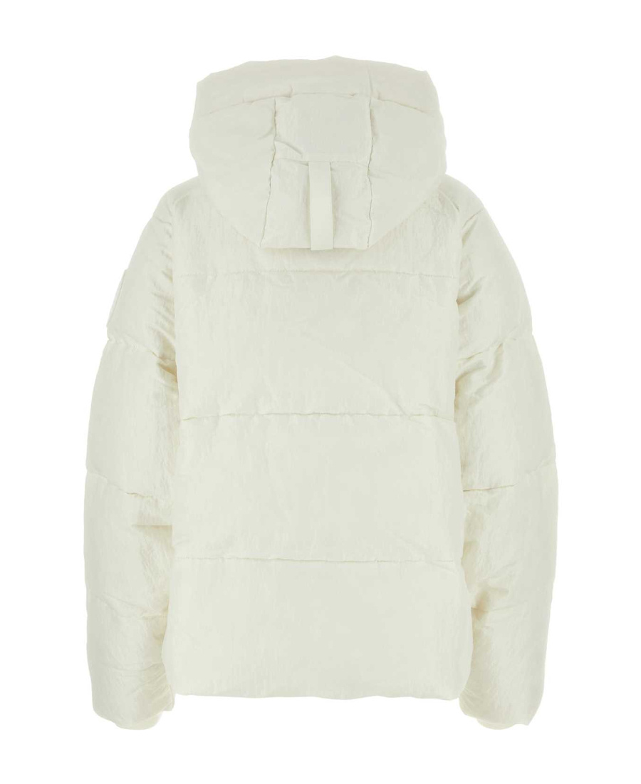 CANADA GOOSE LOGO-PATCH SLOUCH-HOOD PUFFER JACKET