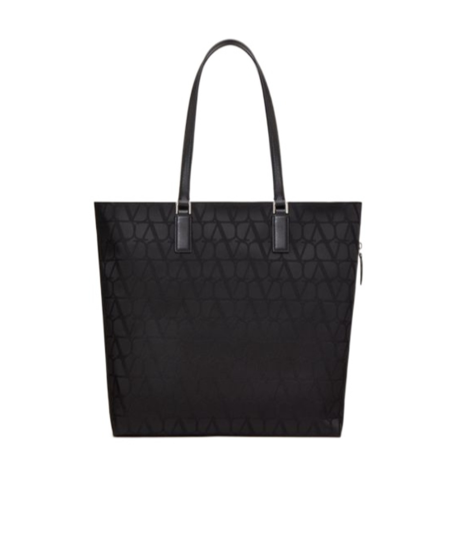 VALENTINO GARAVANI VALENTINO TOILE ICONOGRAPHE ZIP-UP TOP HANDLE BAG