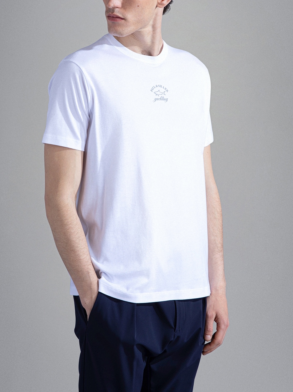 Shop Paul & Shark Short-sleeved T-shirt In White