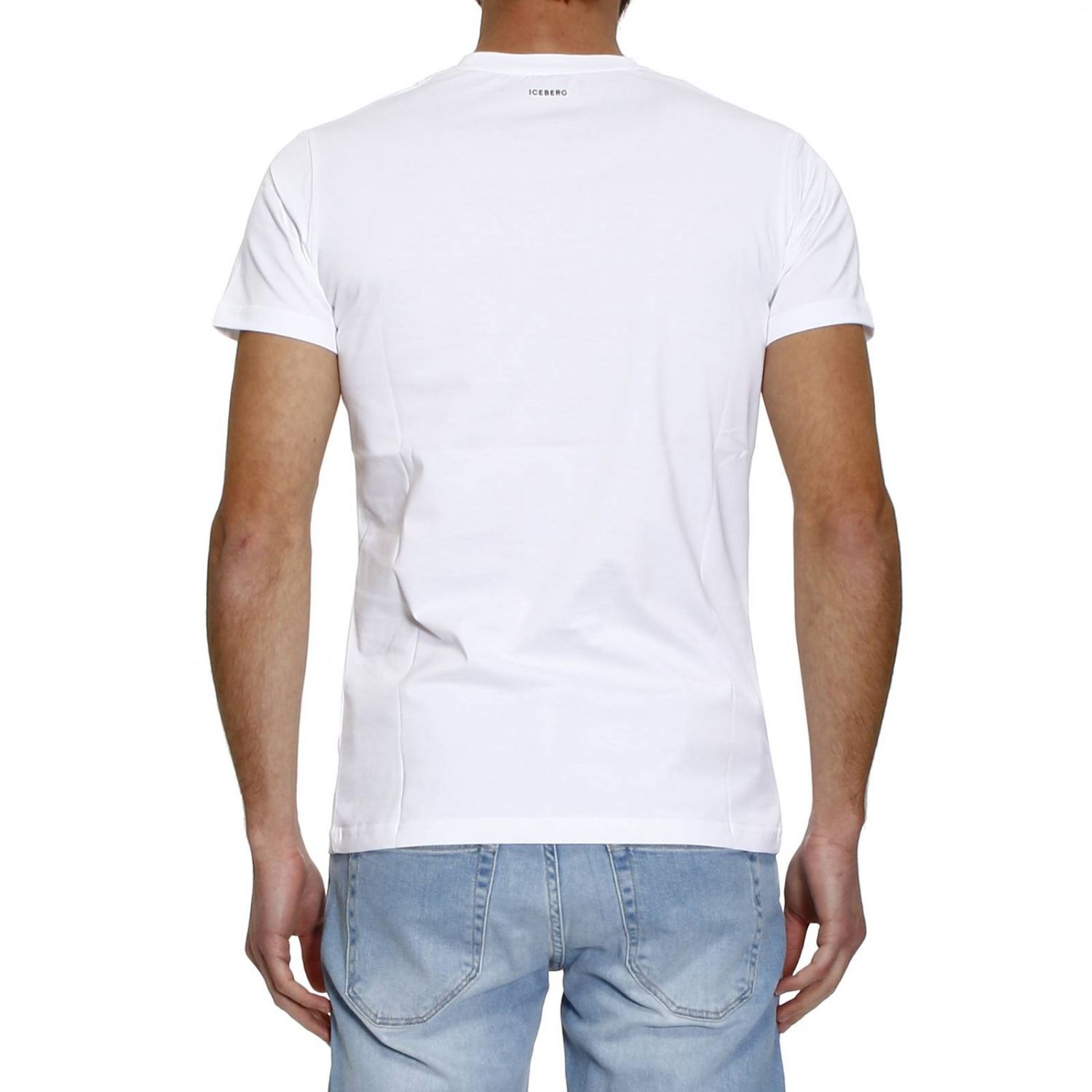 Iceberg Printed T-shirt In White