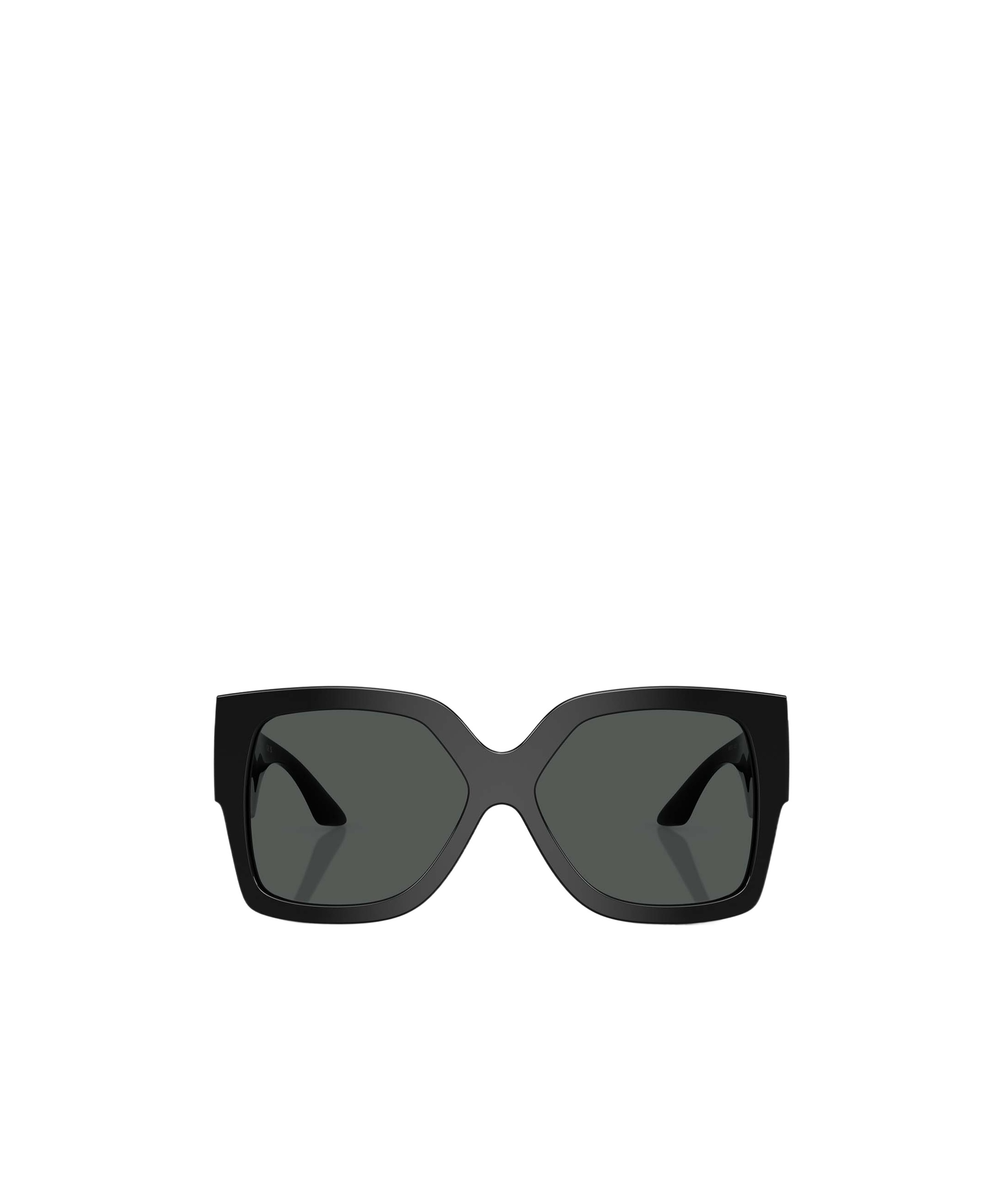 Versace Eyewear Butterfly Frame Sunglasses In Black