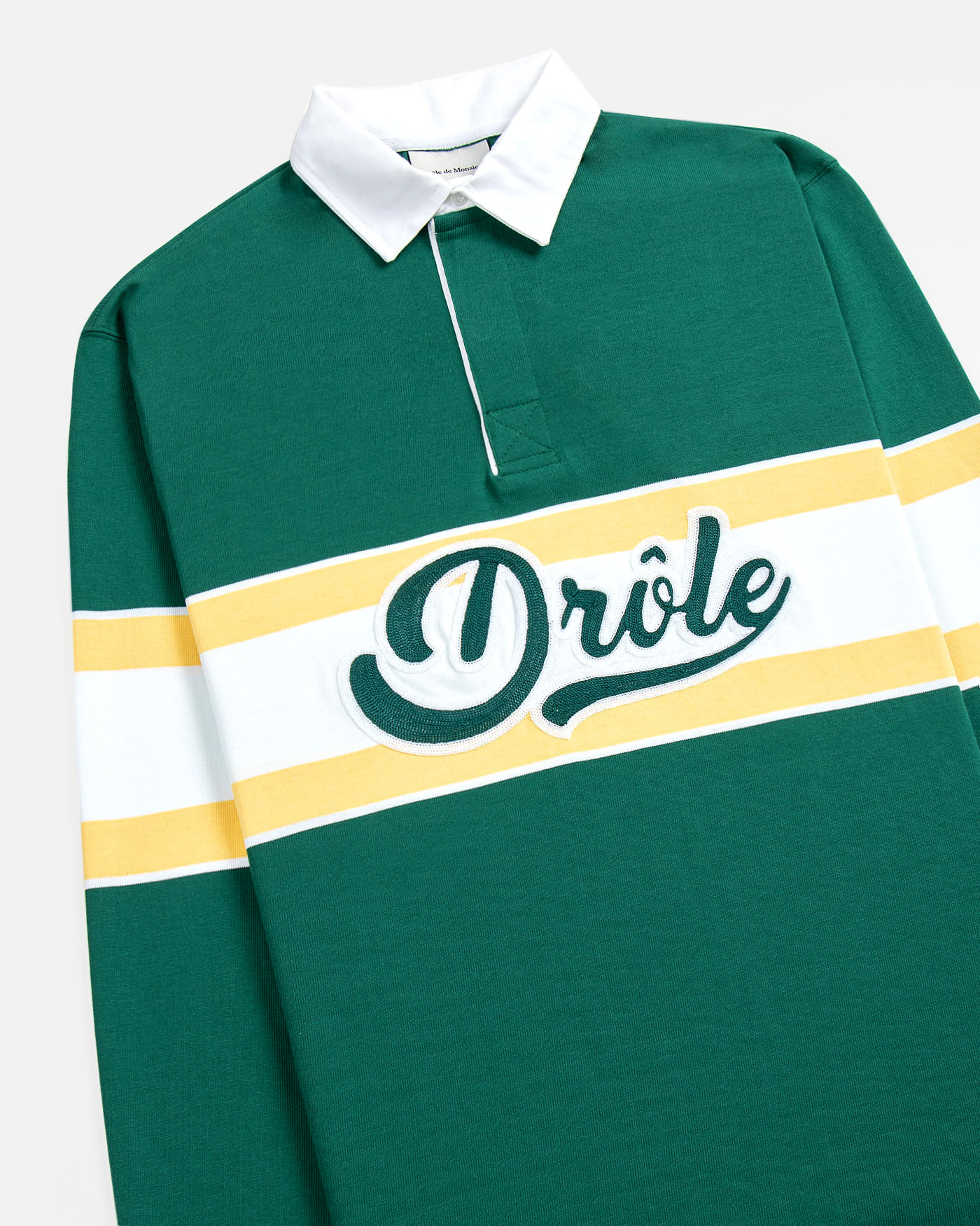 DRÔLE DE MONSIEUR LONG-SLEEVED POLO SHIRT 