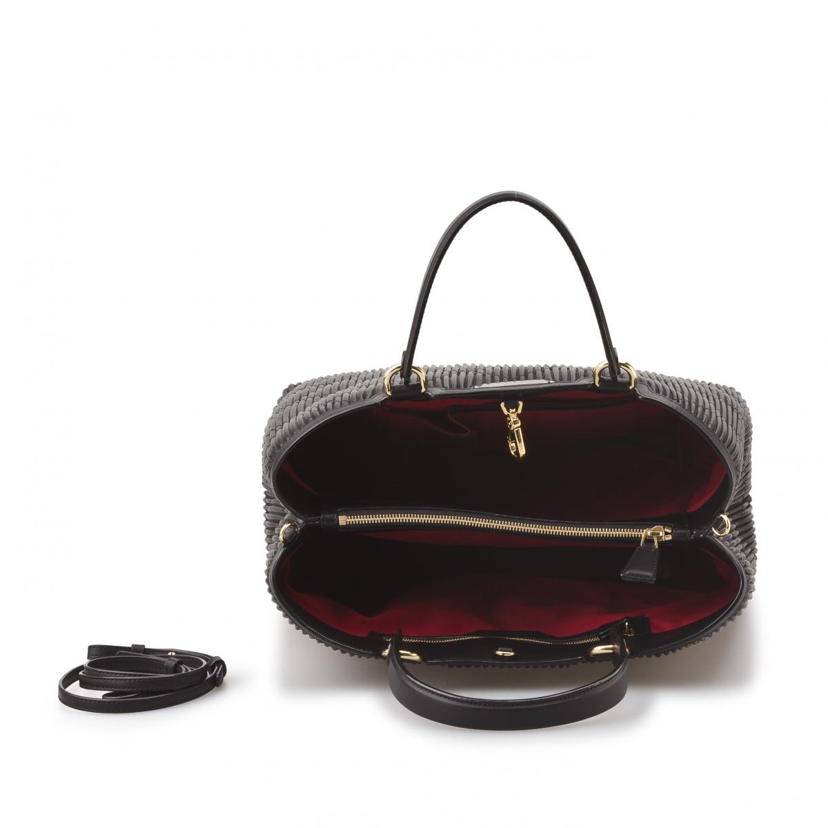 Emporio Armani Logo Handbag In Black