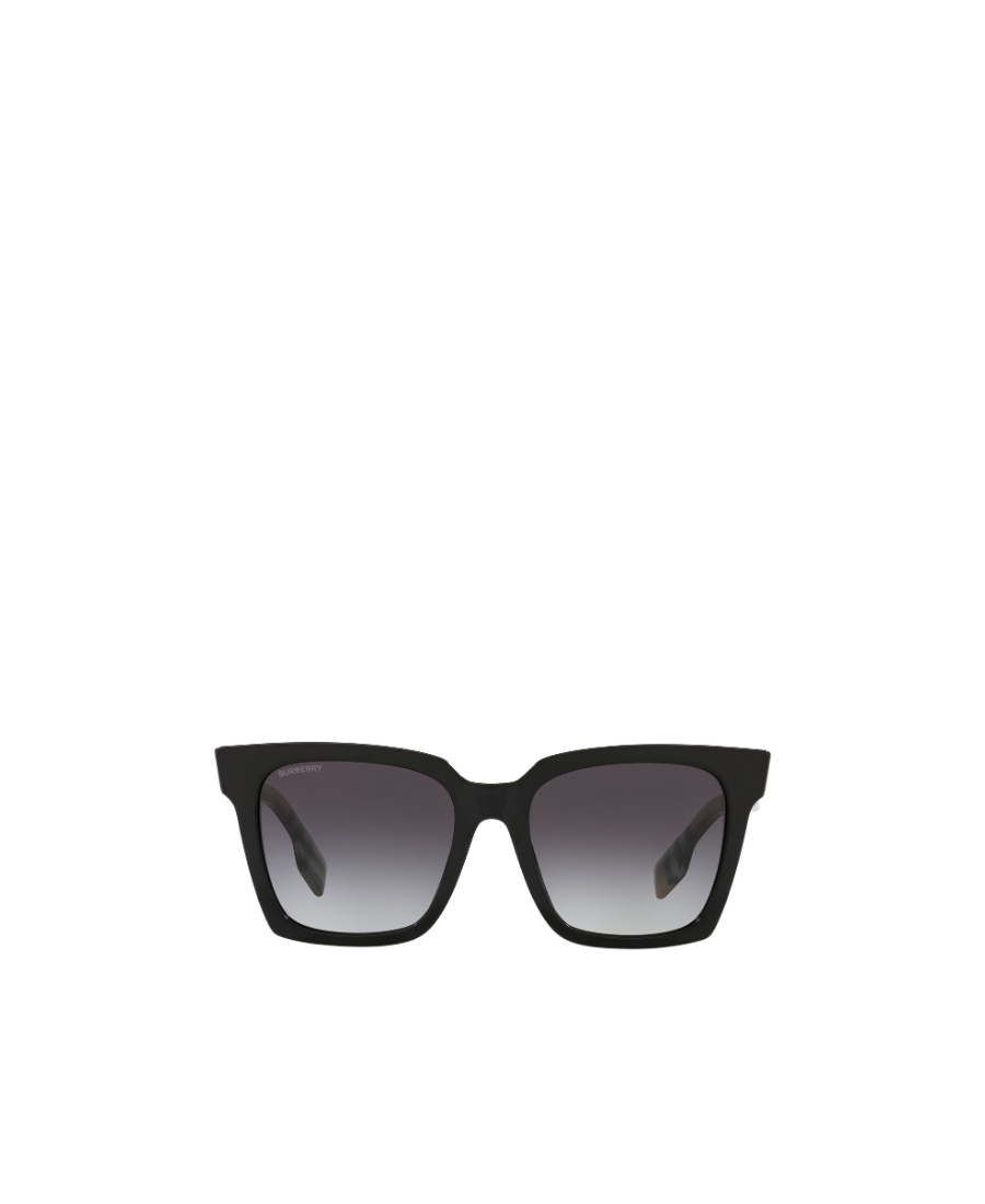 Burberry Black Acetate Sunglasses In Black