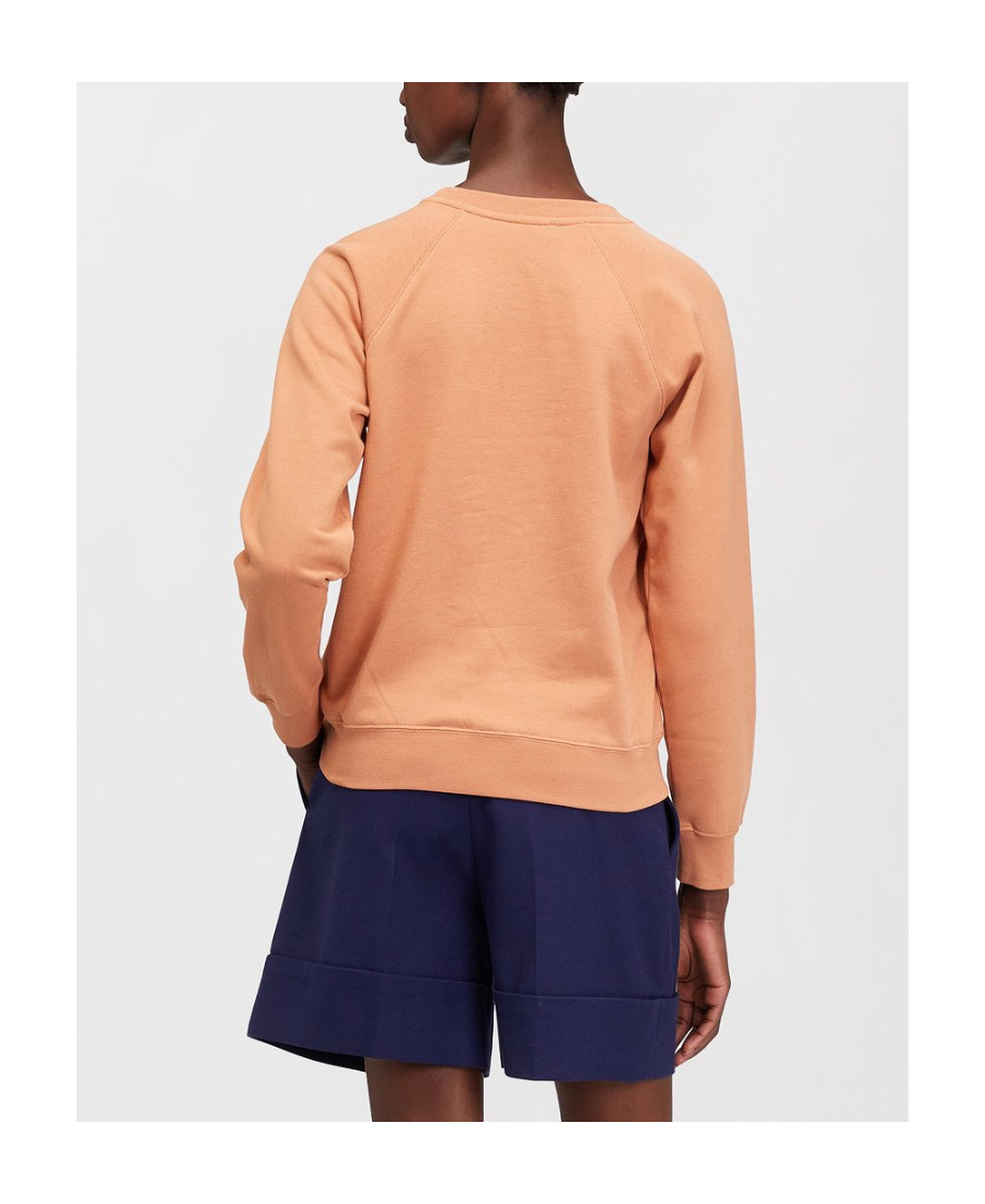 See By Chloé Long-sleeved Pullover Hoodie In Nude