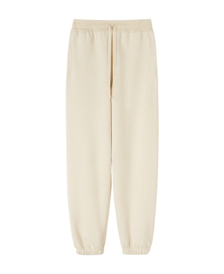 Jil Sander Jersey Drawstring-waist Sweatpants In White