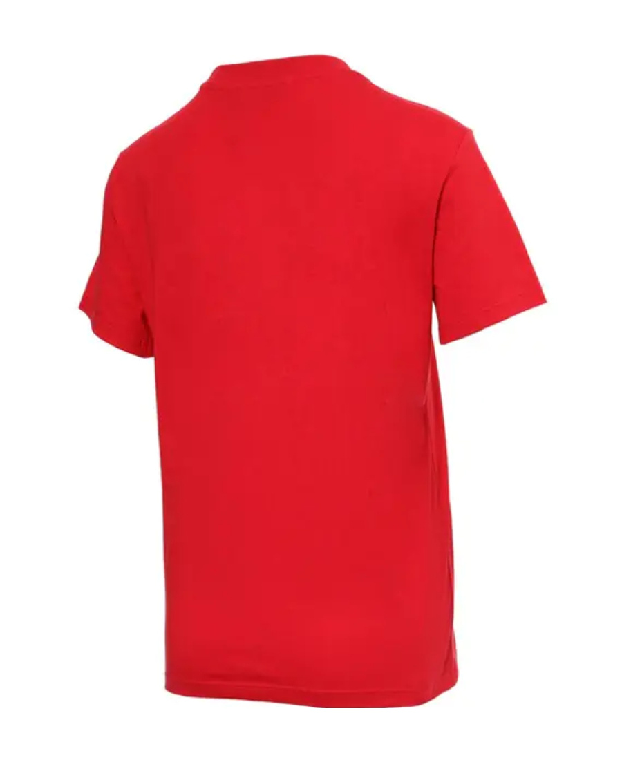 Msgm Logo Short-sleeved T-shirt In Red
