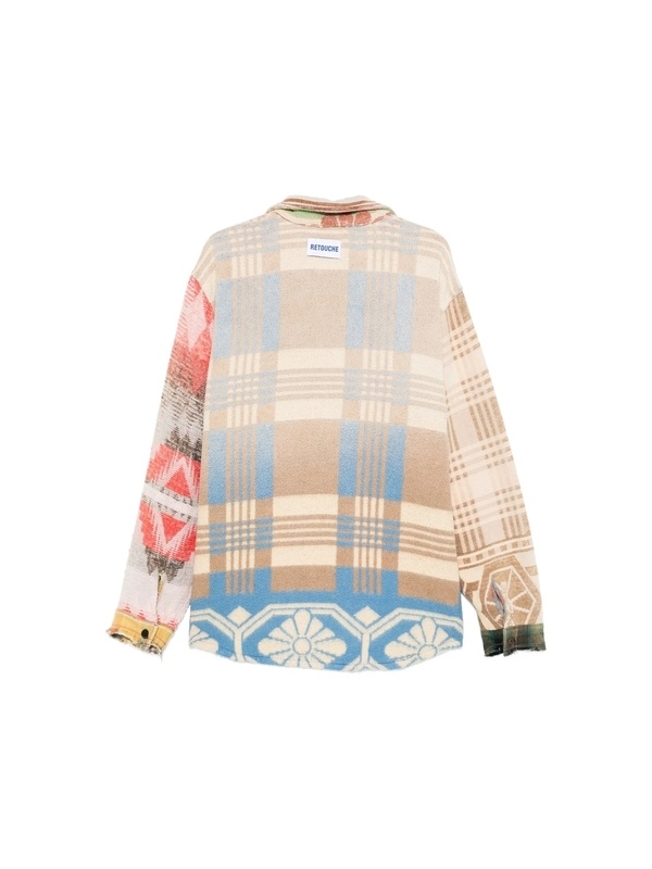 Gallery Dept. Patchwork Checked Shirt In Multi