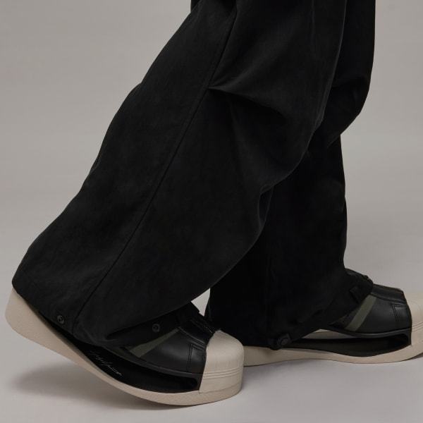 Y-3 Drawstring Cargo Trousers In Black