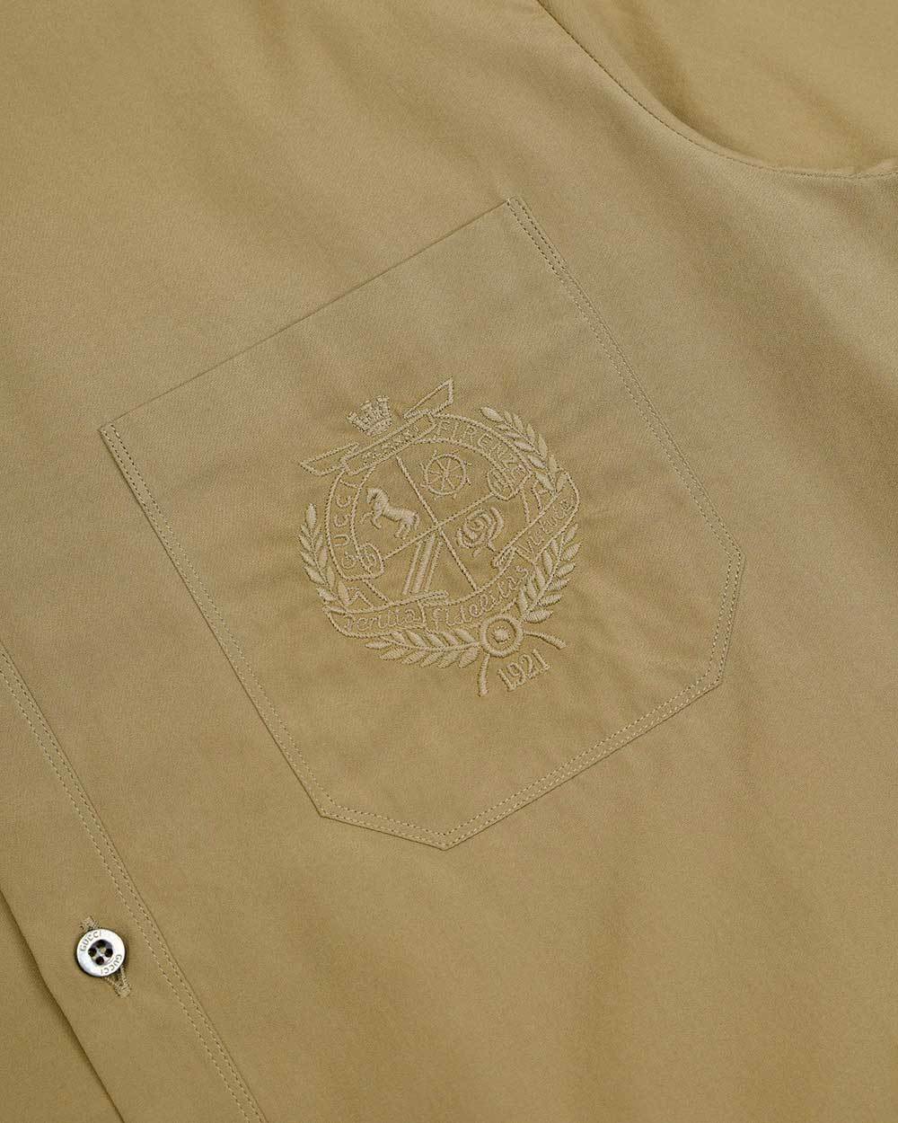 Gucci Button Shirt In Green