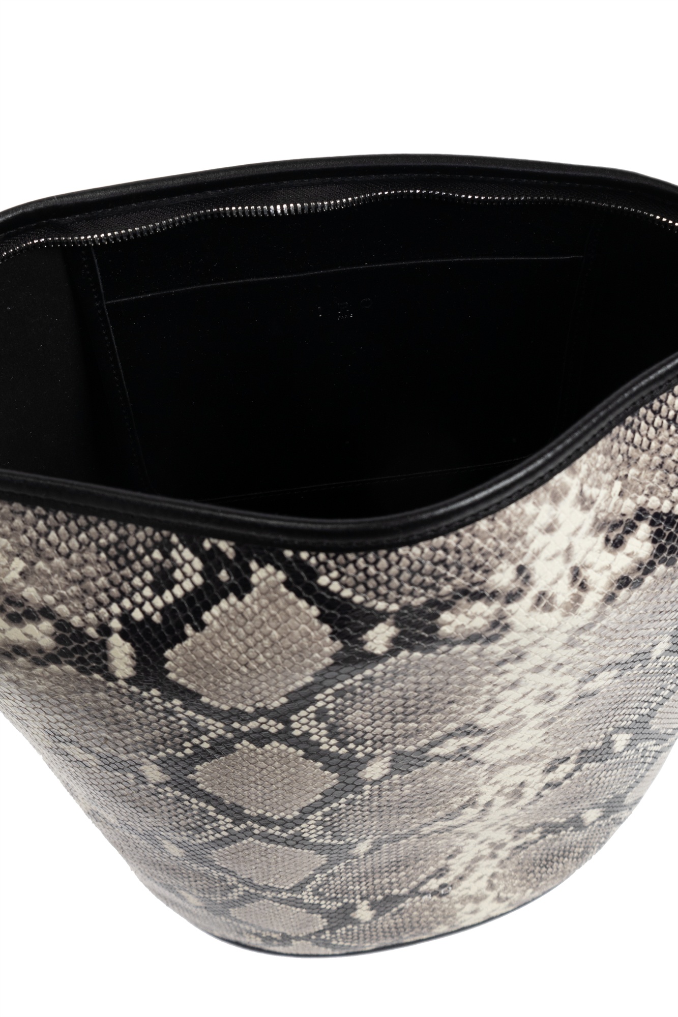 Iro Animal Pattern Bucket Shoulder Bag In Gray