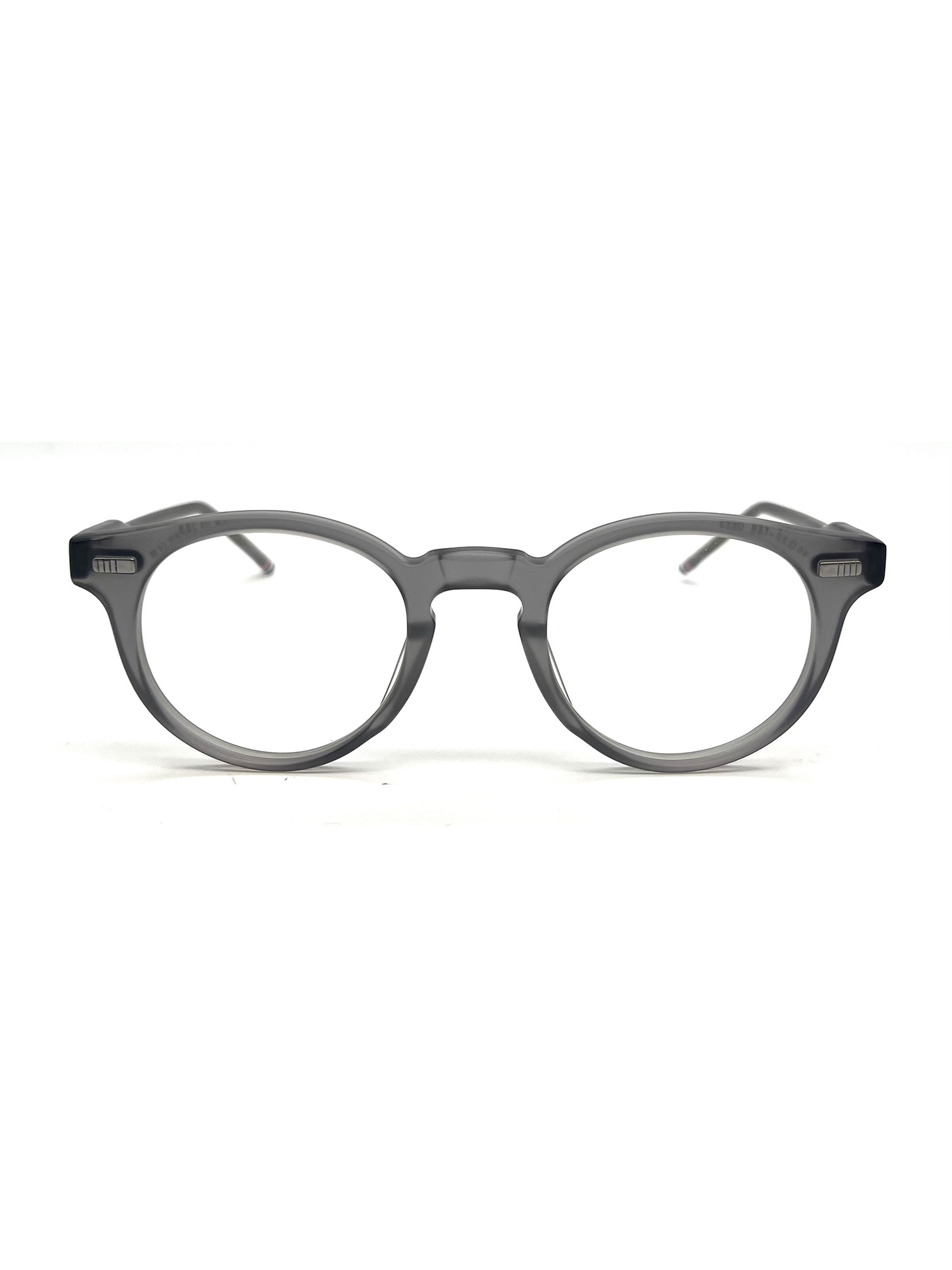 Thom Browne Full Frame Plain Mirror In Gray