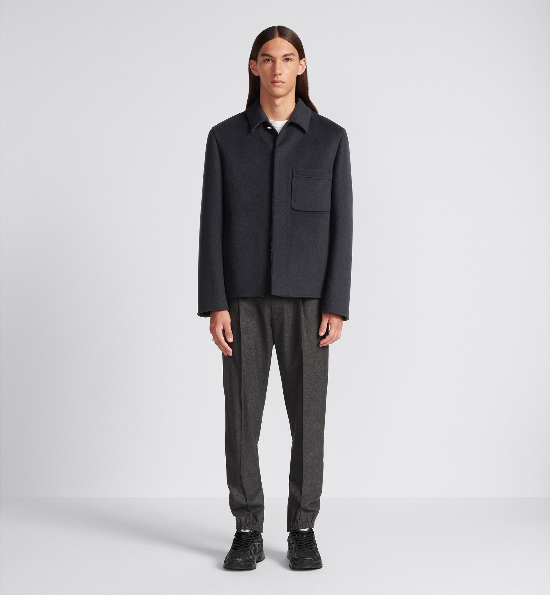 Dior Icons Tooling Casual Jacket In Blue