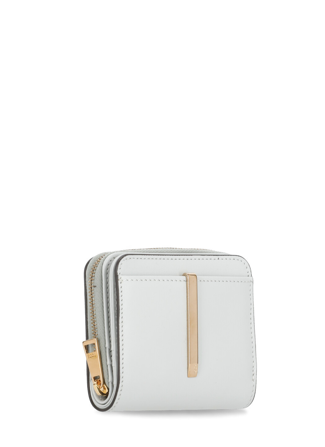 Tod's Logo Embossed Bifold Wallet In White