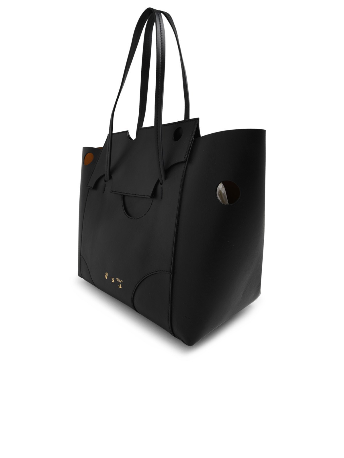 Off-white Burrow-38 Tote Bag In Black