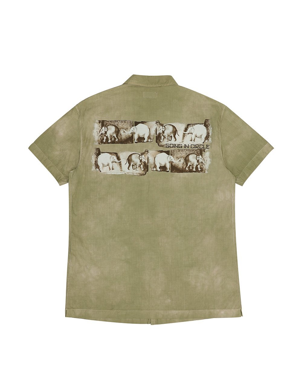Armani Jeans Logo Detail Shirt In Nude