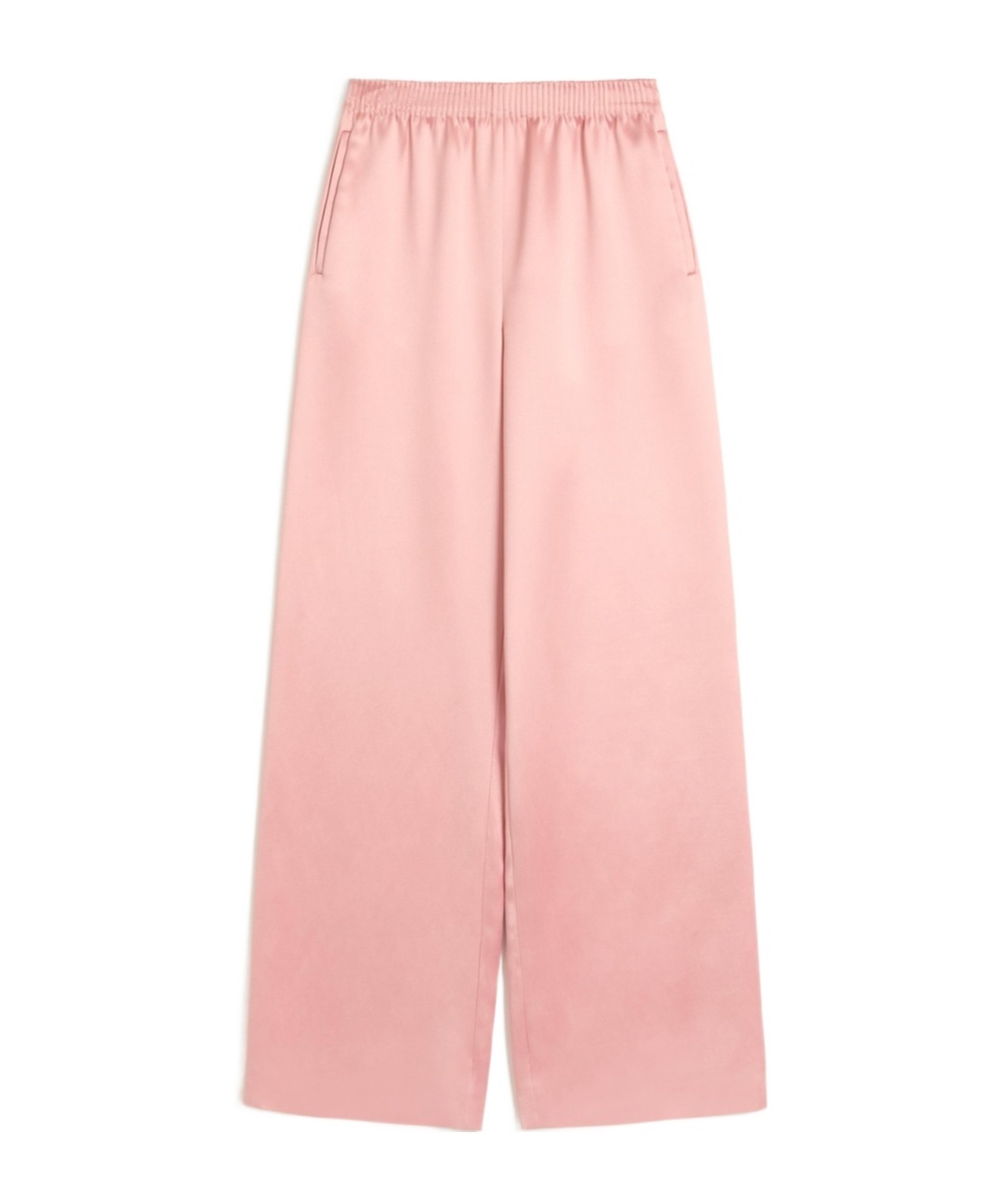 Valentino Elastic Waist Casual Pants In Geranium