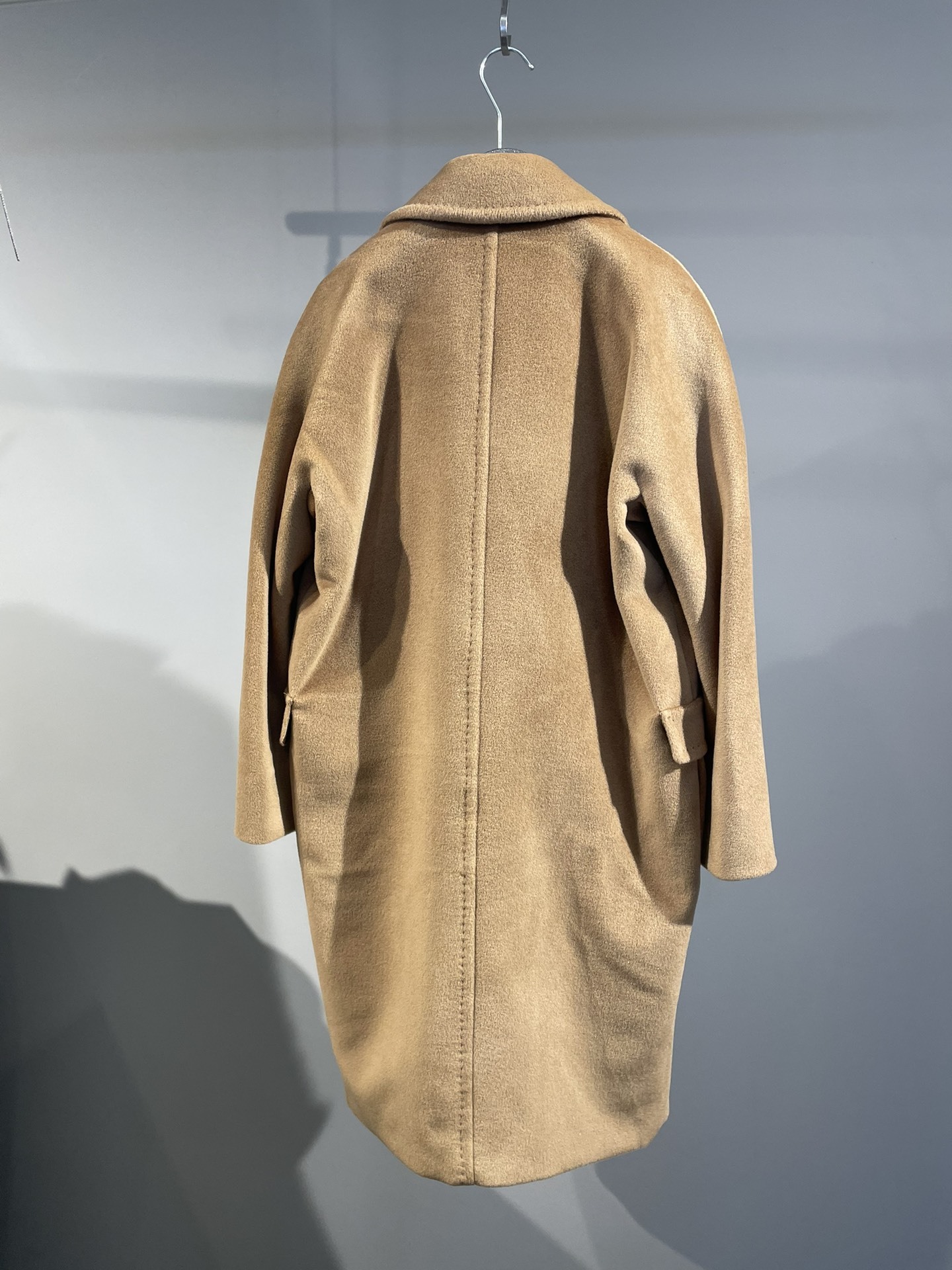 Max Mara Double-breasted Coat In Nude