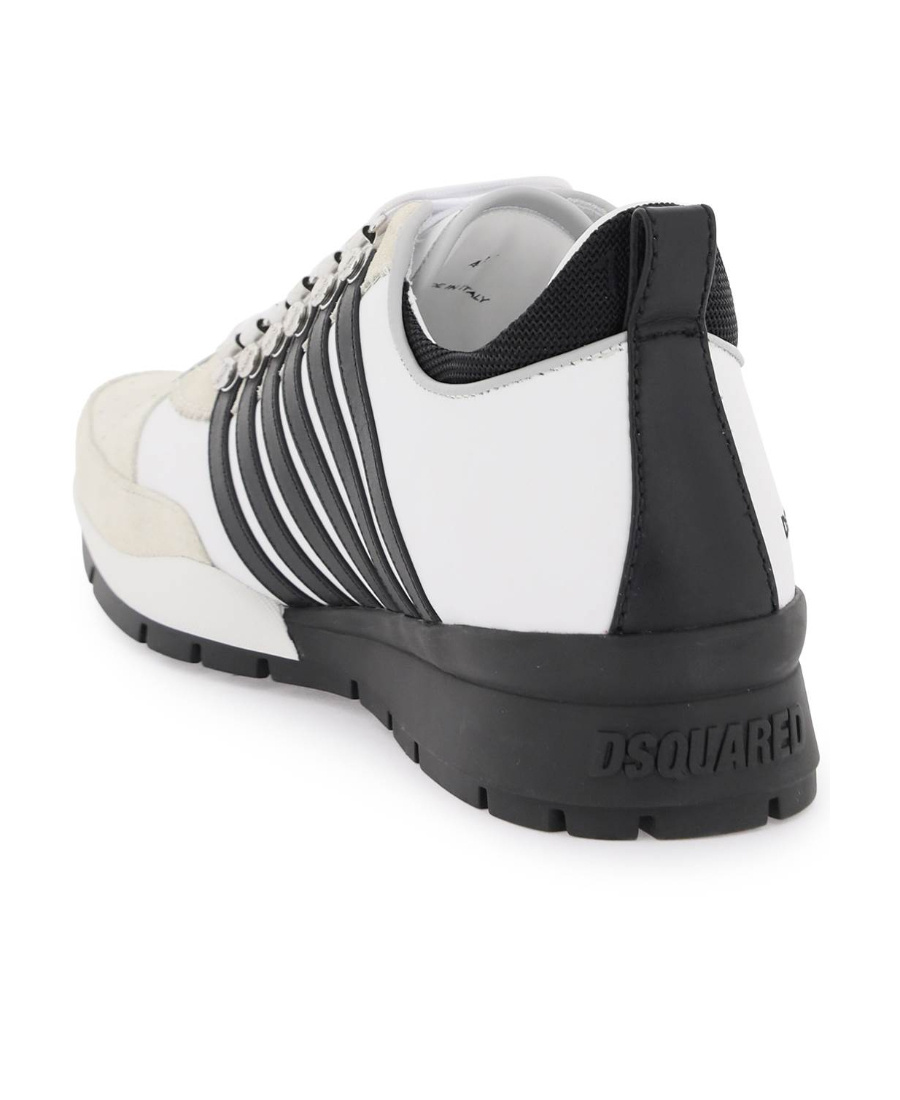 Dsquared2 Boxer Low-top Sneakers In White
