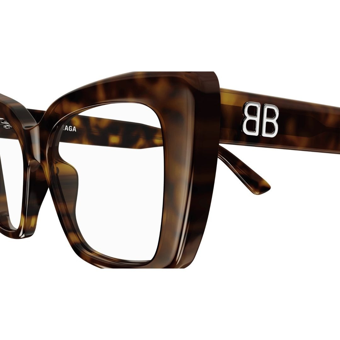 Balenciaga Cat-eye Frame Glasses In Black