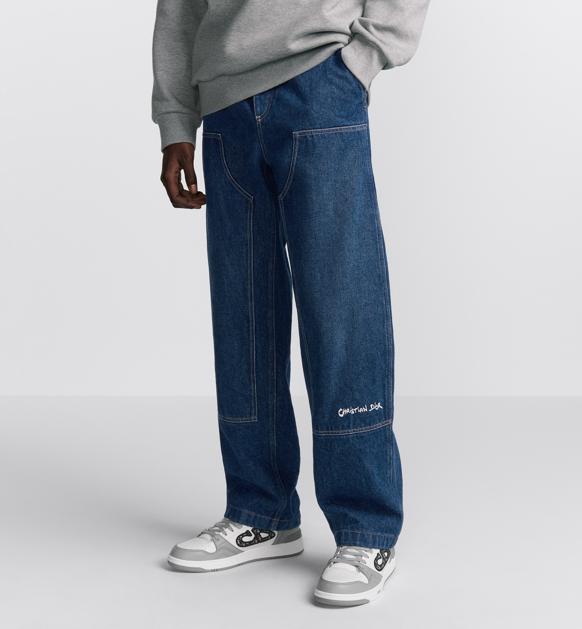 DIOR CHRISTIAN DIOR TAG CARPENTER JEANS 