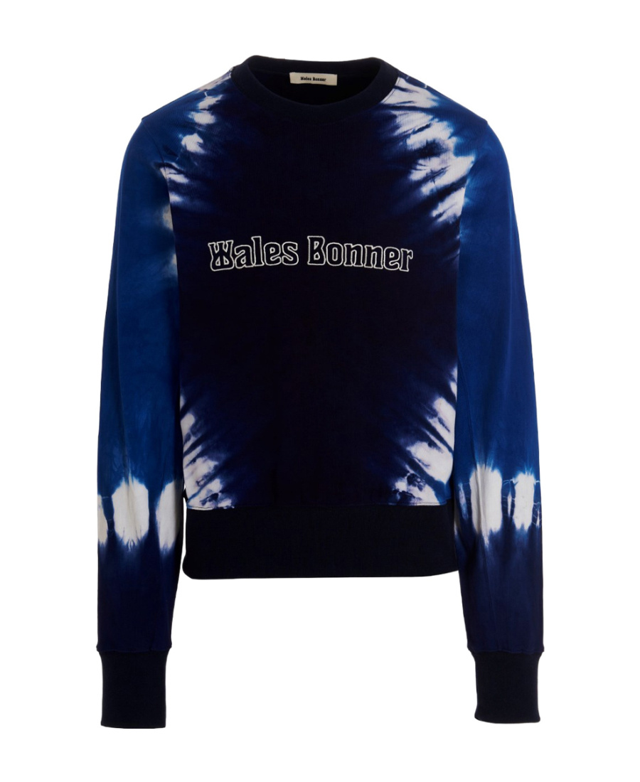 WALES BONNER LONG-SLEEVED ROUND-NECK SWEATER 