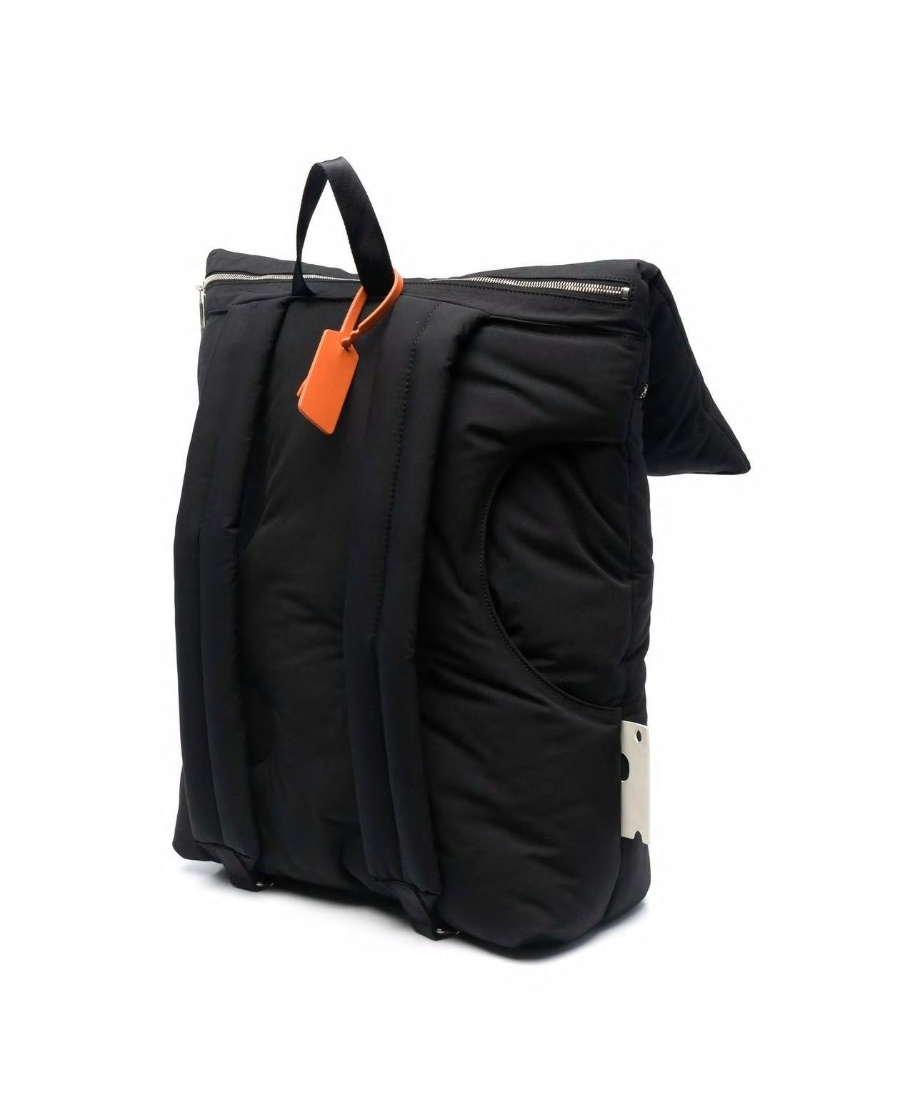 Off-white Meteor Padded Backpack In Black
