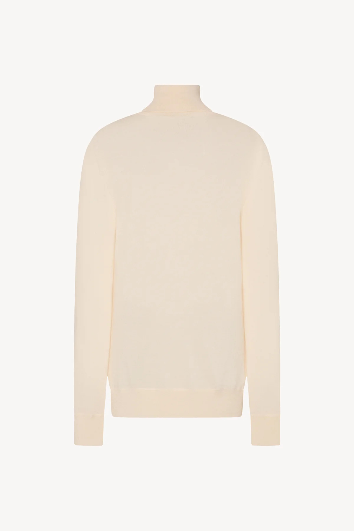 The Row Long-sleeved Wool Sweater In White