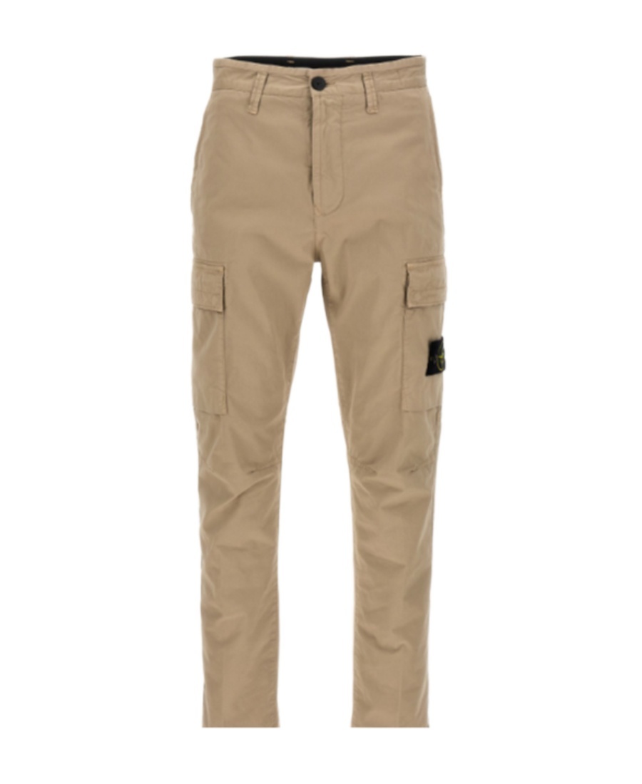 Stone Island 32710 Tapered-leg Cargo Trousers