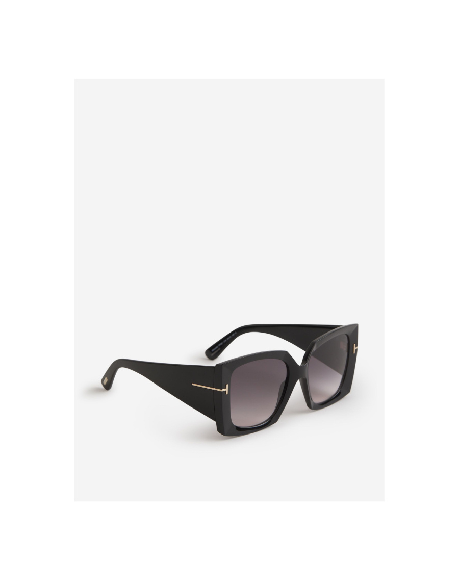 Tom Ford Eyewear Jacquetta Square Frame Sunglasses In Black
