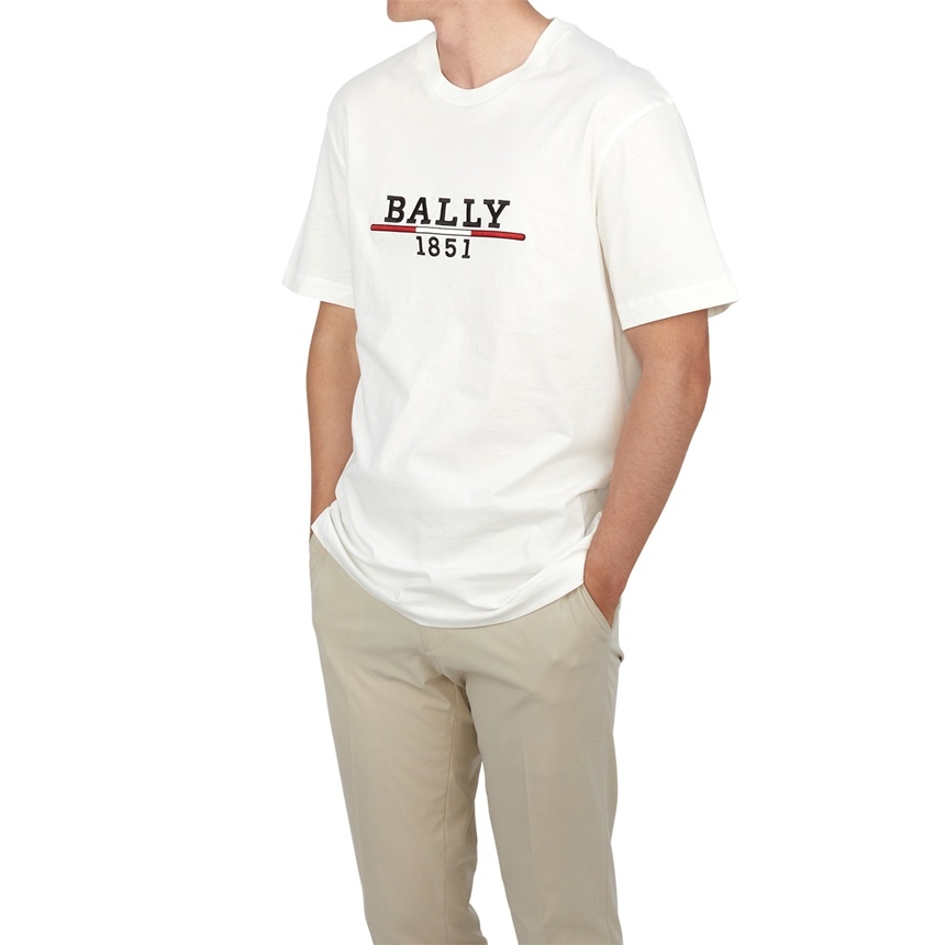 Bally Short-sleeved T-shirt In White
