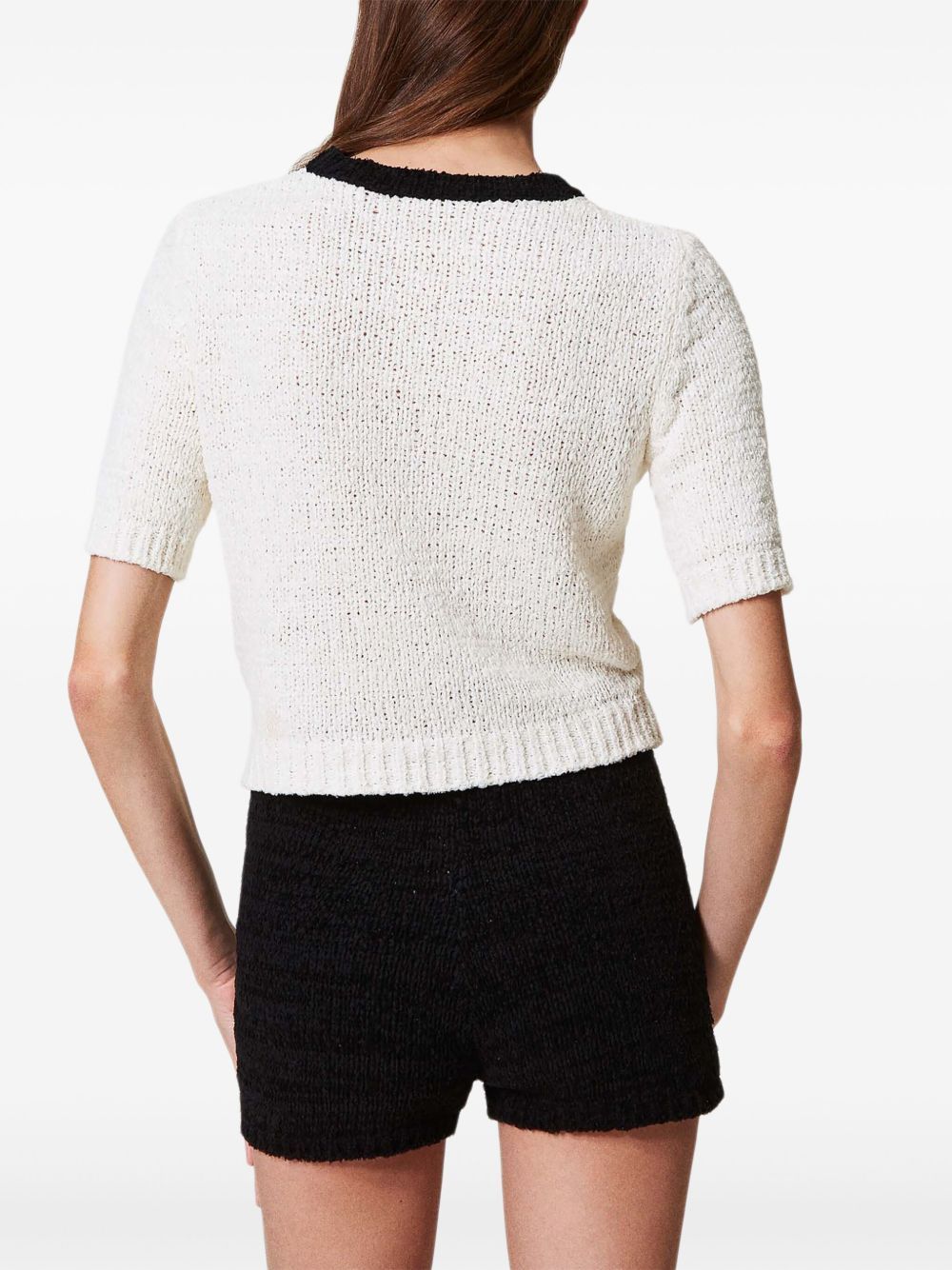 Twinset Twin-set Stylish And Comfortable Shorts In Black