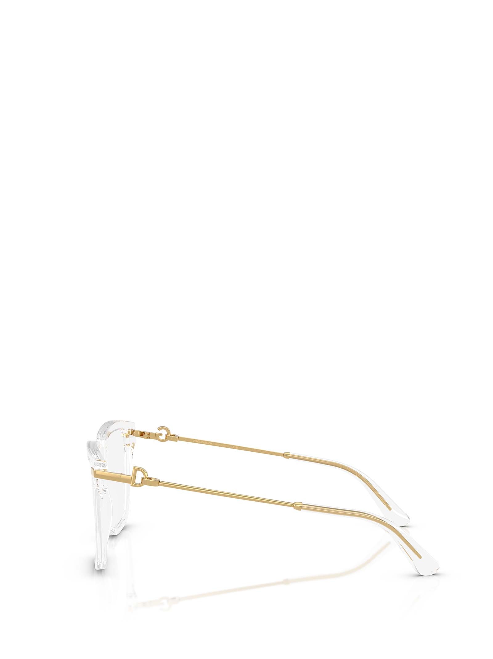 Dolce & Gabbana Dolce  Gabbana Eyewear Square Frame Glasses
