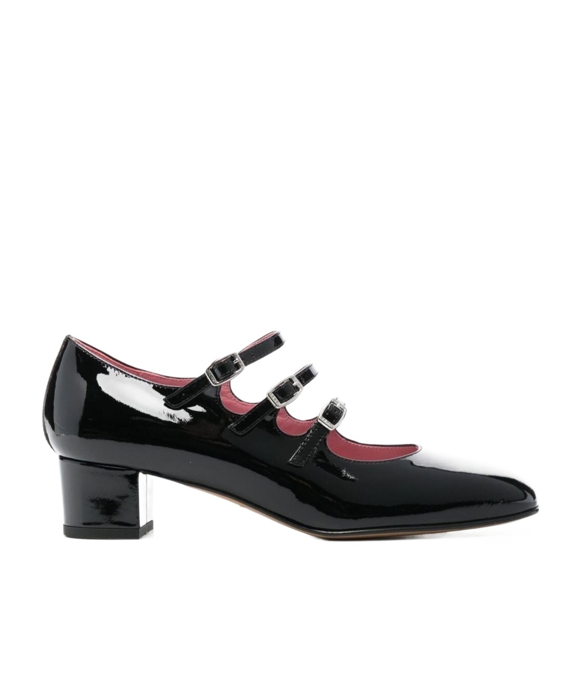 Shop Carel Paris High-heeled Mary Jane Shoes In Black