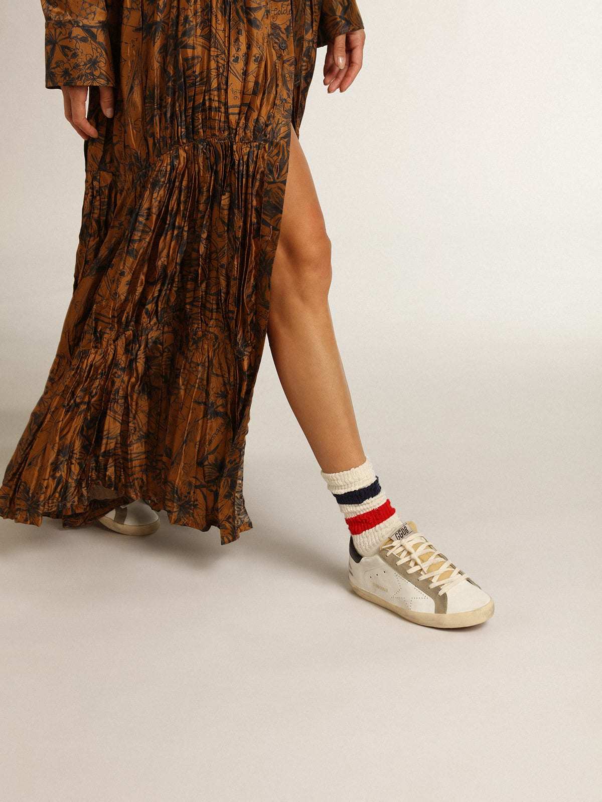 Golden Goose Super Star Sneakers In Nude