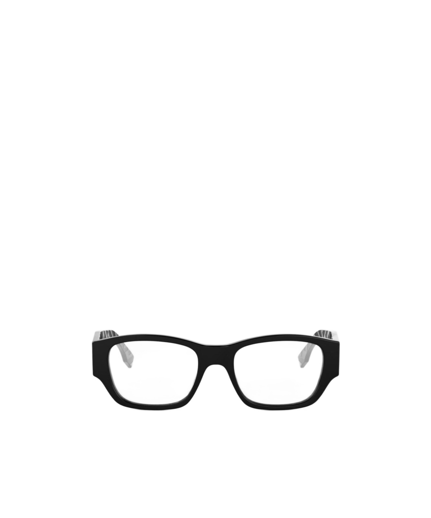 Fendi Geometric Flat Mirror In Black