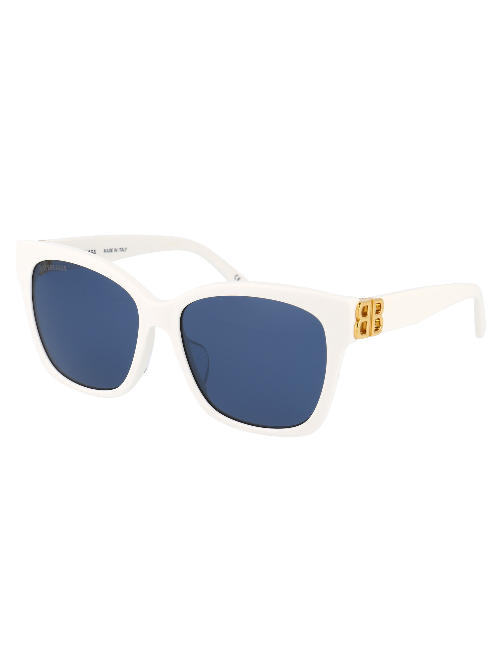 Balenciaga Dynasty Square-frame Sunglasses In Blue