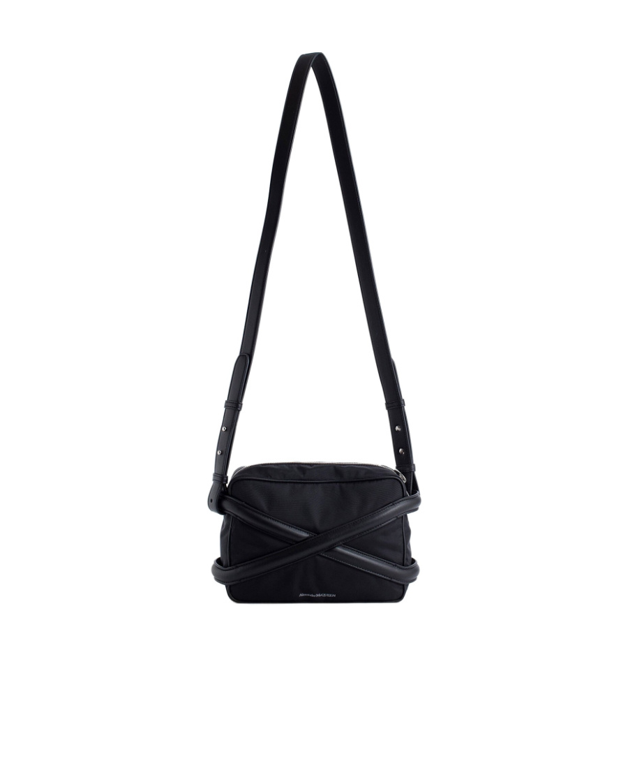 Alexander Mcqueen Alexander Mc Queen Harness Nylon Camera Bag In Black
