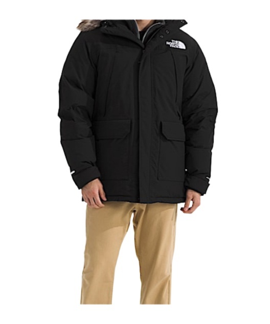 The North Face Fur-trim Mcmurdo Parka In Black