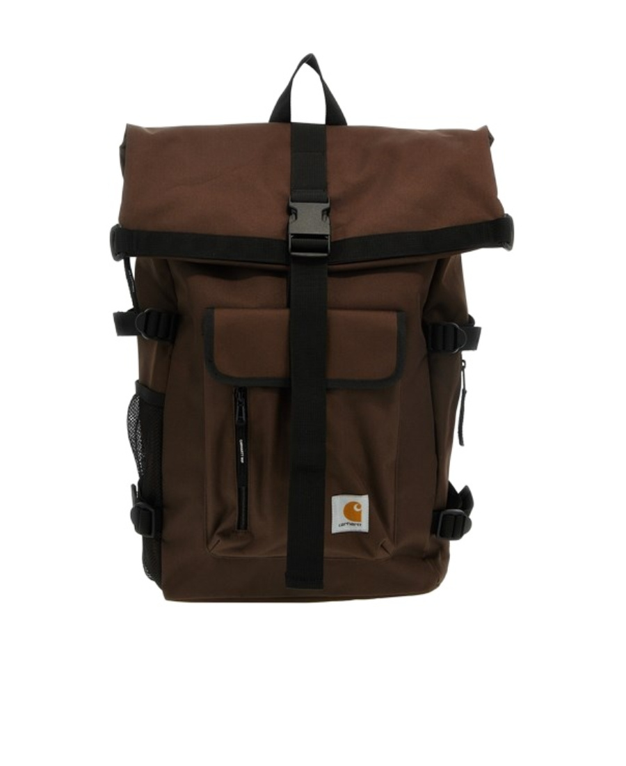Carhartt Logo Logo Backpack In Black