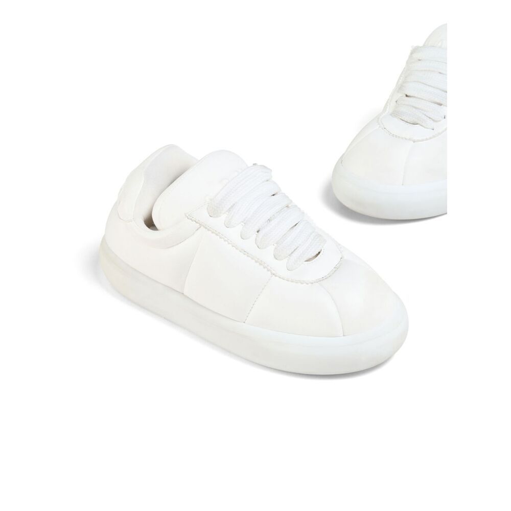 Shop Marni White Leather Bigfoot 2.0 Sneaker