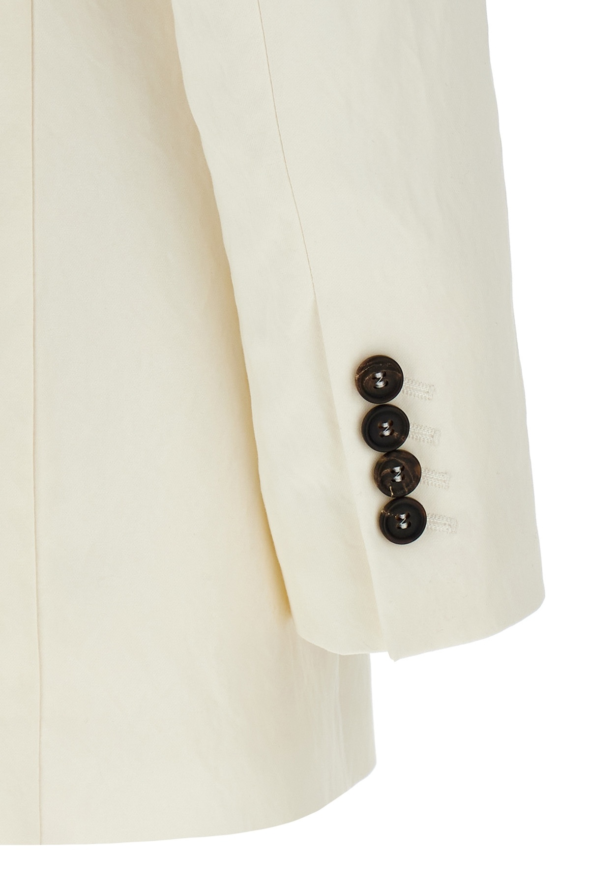 Brunello Cucinelli Tailored Blazer With Double-breasted Design In White
