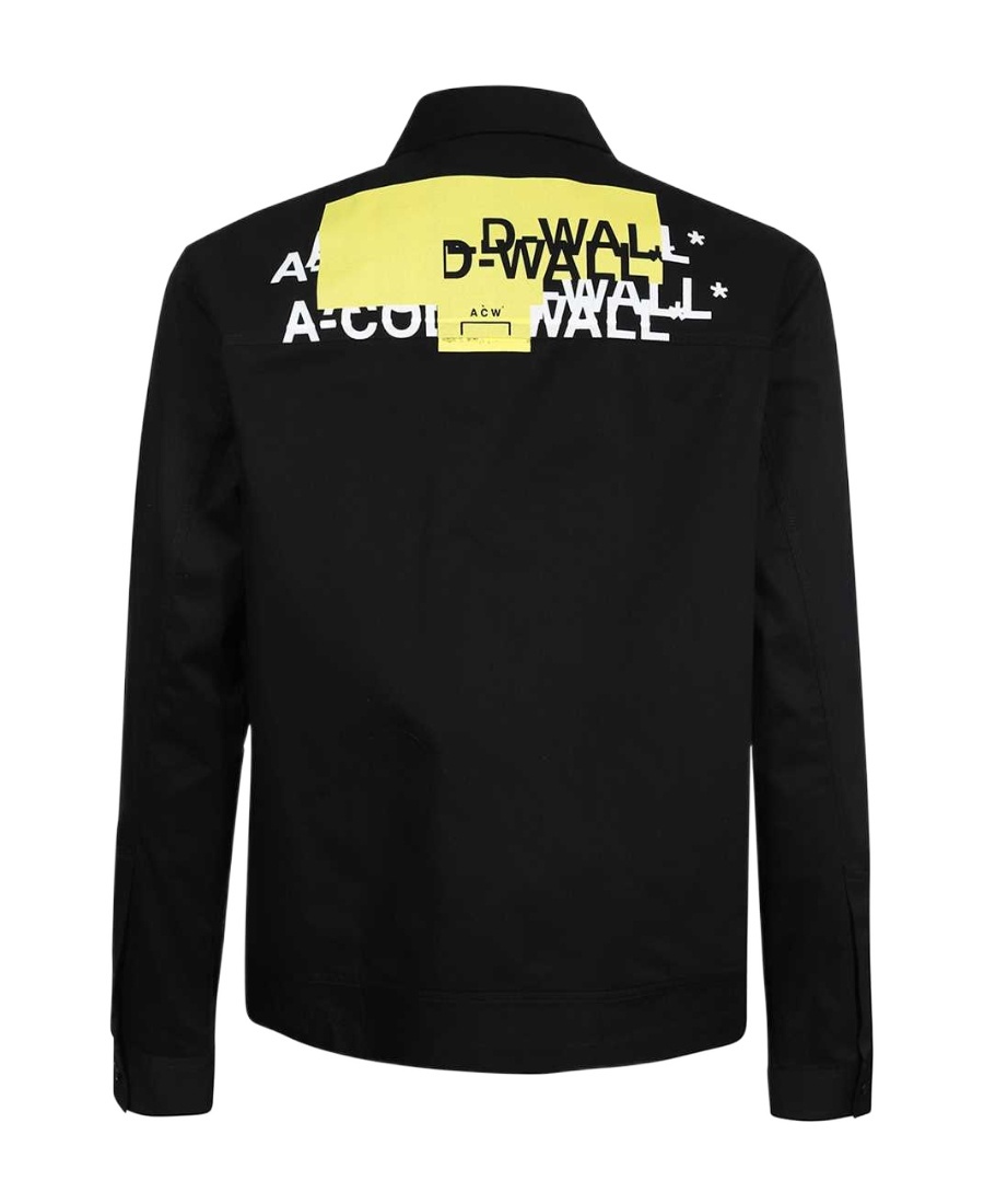A-cold-wall* Logo Overlay Tech Jacket In Black