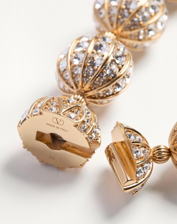 Valentino Poetique Des Gouttes Necklace In Yellow